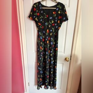Vintage Donna Ricco maxi dress